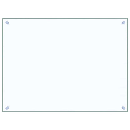 Küchenrückwand Transparent 80x60 cm Hartglas