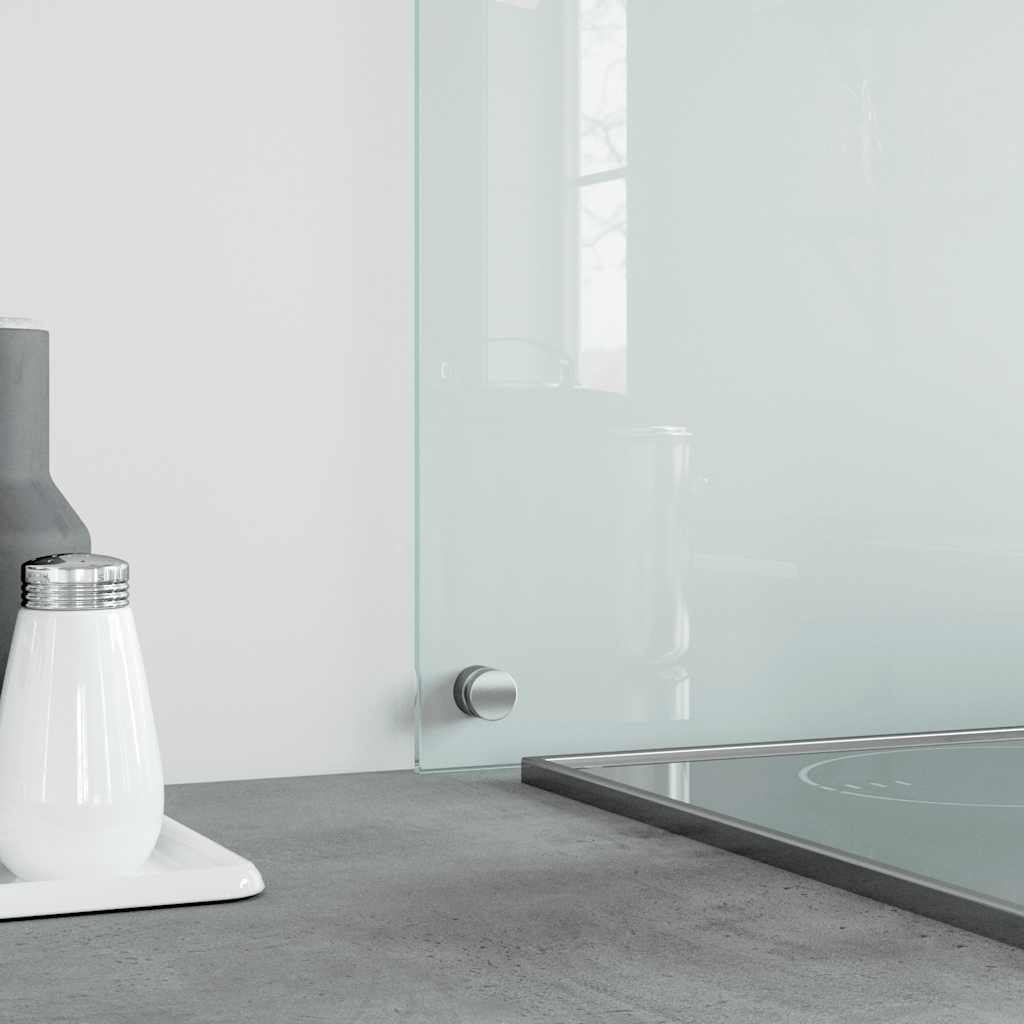 Küchenrückwand Transparent 80x60 cm Hartglas