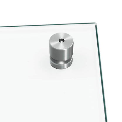 Küchenrückwand Transparent 80x60 cm Hartglas