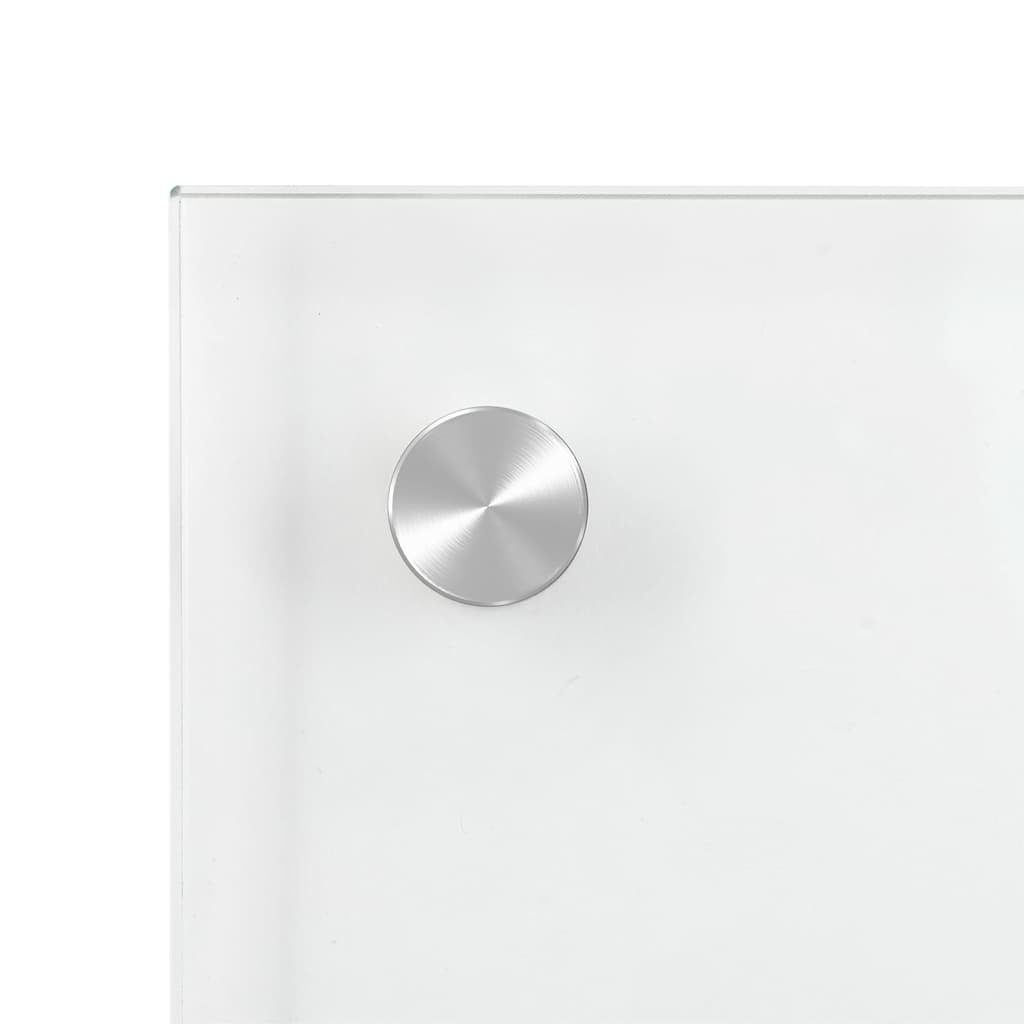Küchenrückwand Transparent 80x60 cm Hartglas