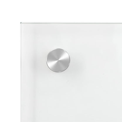 Küchenrückwand Transparent 80x60 cm Hartglas