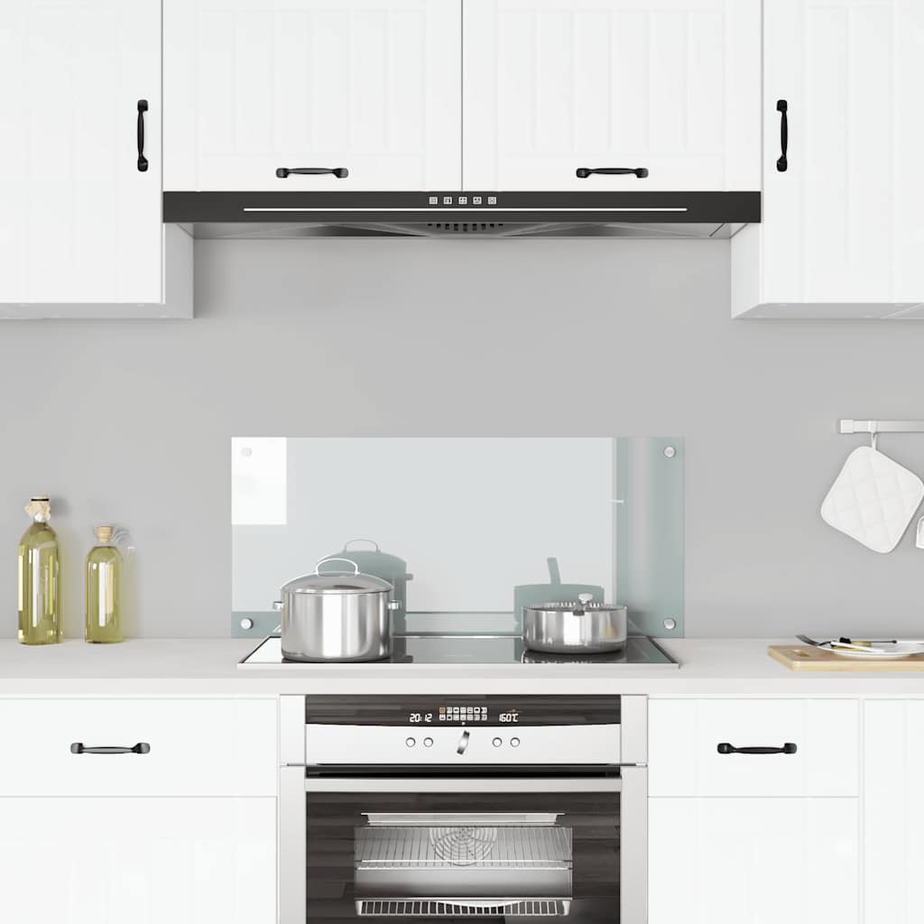 Küchenrückwand Transparent 90×40 cm Hartglas