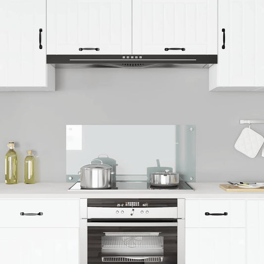 Küchenrückwand Transparent 90×40 cm Hartglas