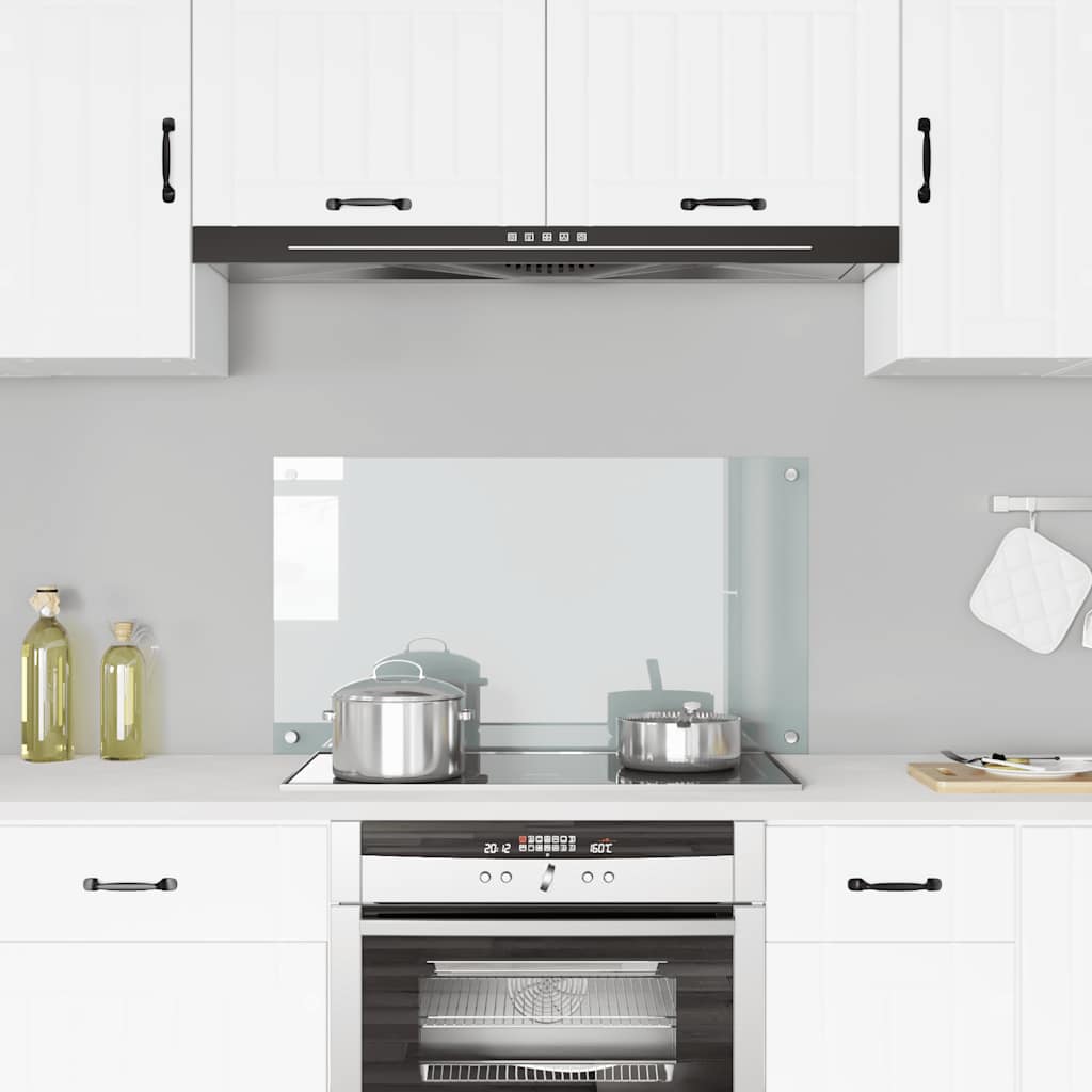 Küchenrückwand Transparent 90×50 cm Hartglas