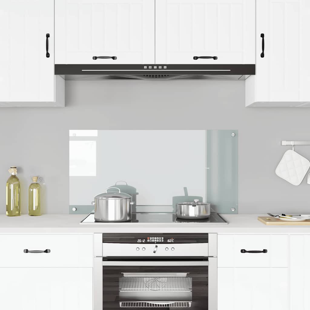 Küchenrückwand Transparent 100×50 cm Hartglas