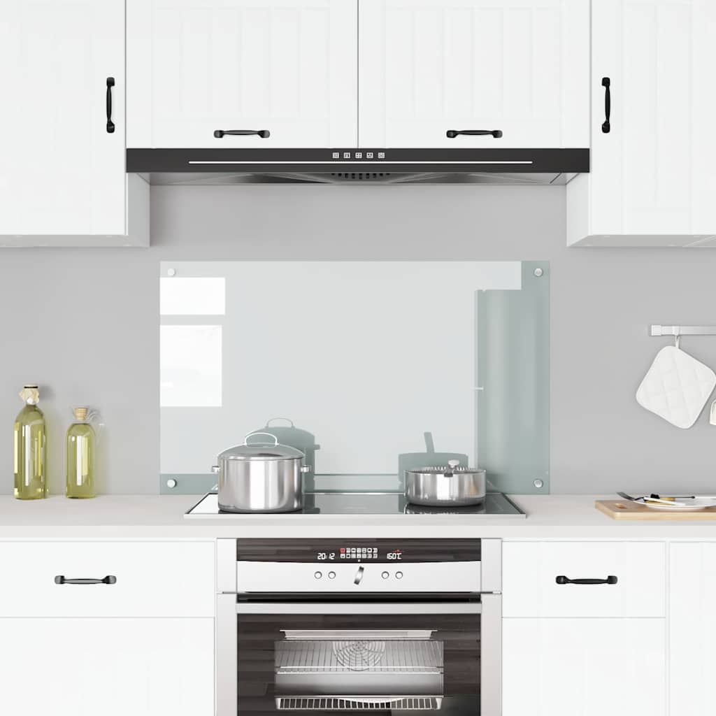 Küchenrückwand Transparent 100×60 cm Hartglas