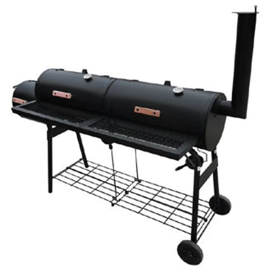 Barbecue-Smoker Grill Nevada XL Schwarz