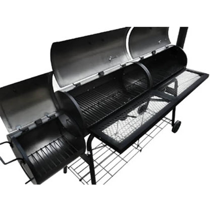 Barbecue-Smoker Grill Nevada XL Schwarz