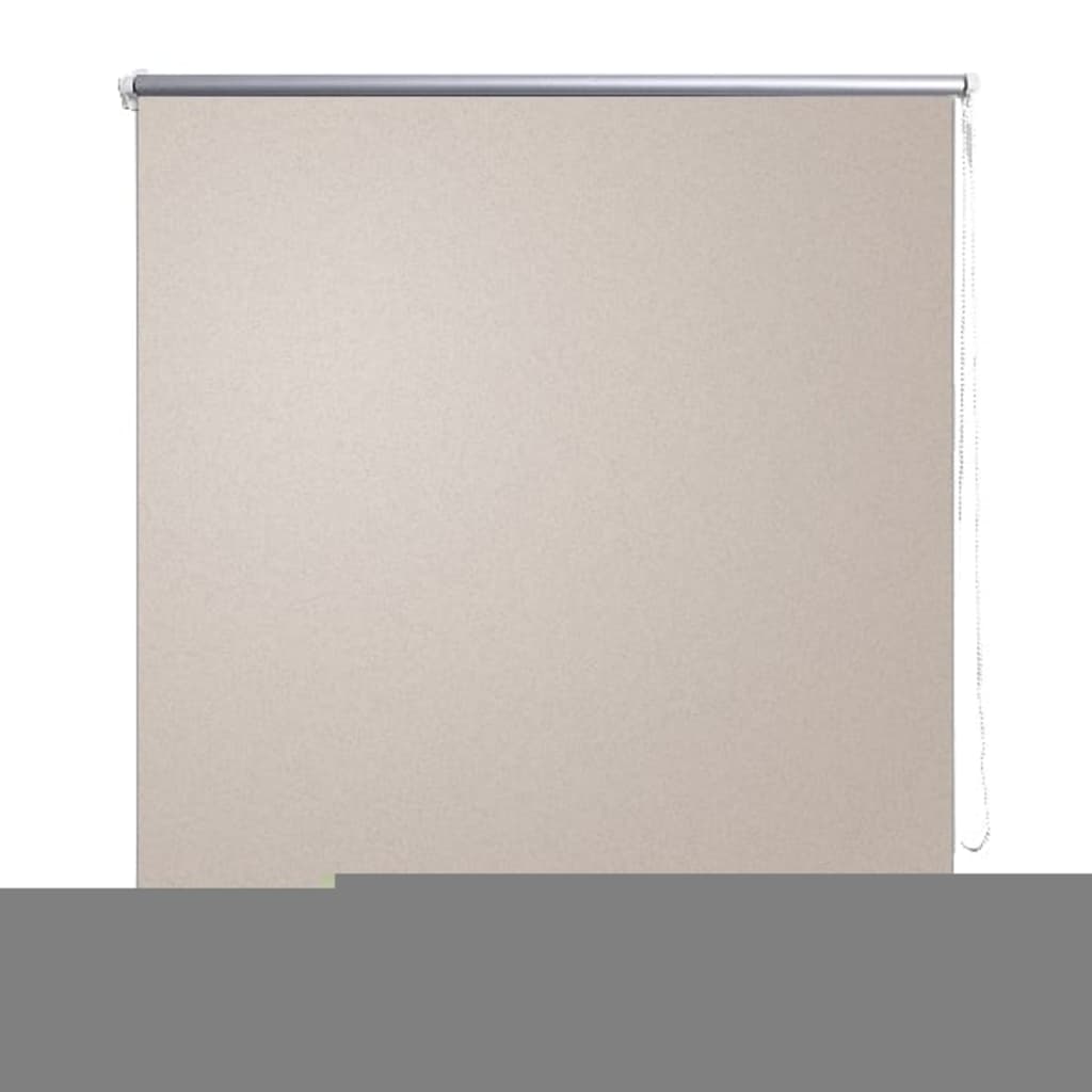 Verdunkelungsrollo Verdunklungsrollo 80 x 175 cm beige