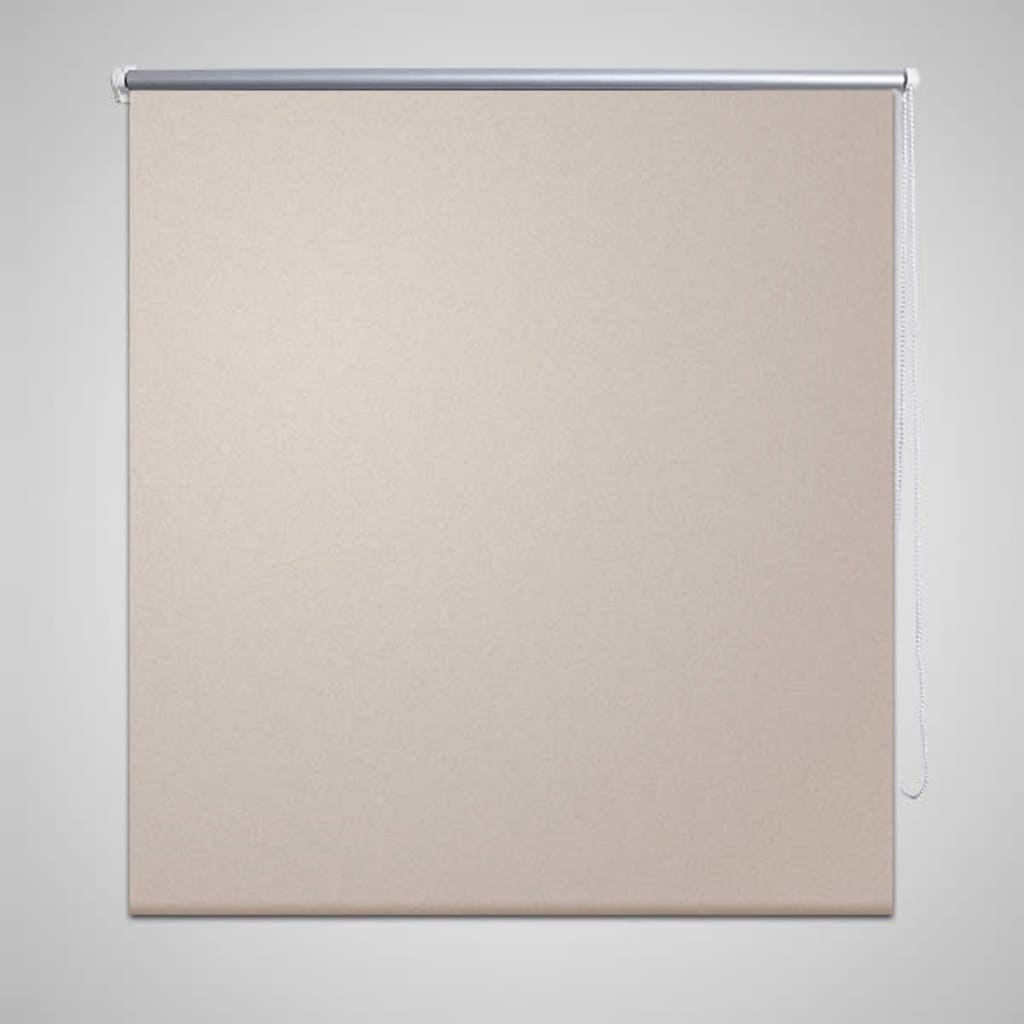 Verdunkelungsrollo Verdunklungsrollo 80 x 175 cm beige