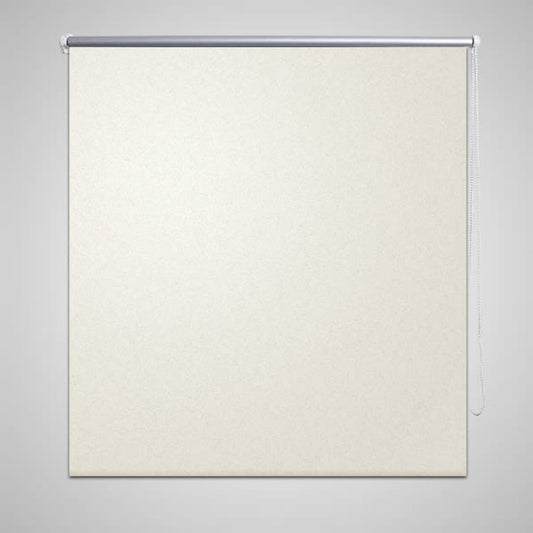 Verdunkelungsrollo 120 x 175 cm creme