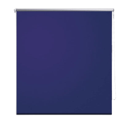 Verdunkelungsrollo 120 x 175 cm blau