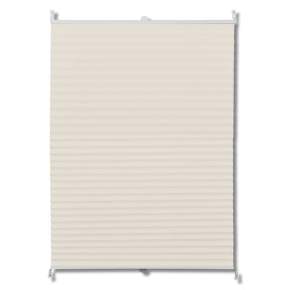 Plissee Faltrollo Rollo Plisseerollo 40x200cm Creme