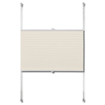 Plissee Rollo Jalousie Plisseerollo 50x150cm Creme