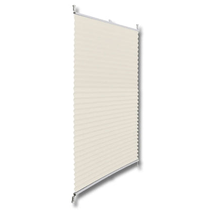 Plissee Faltrollo Rollo Plisseerollo 80x100cm Creme