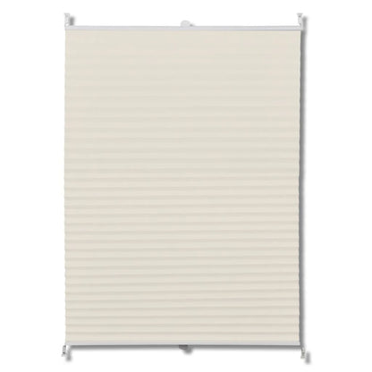 Plissee Faltrollo Rollo Plisseerollo 100x200cm Creme