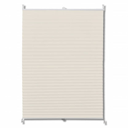 Plissee Faltrollo Rollo Plisseerollo 110x200cm Creme