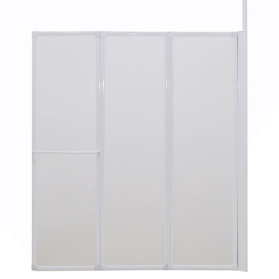 Duschwand L-Form 70x120x137 cm 4-teilig Faltbar