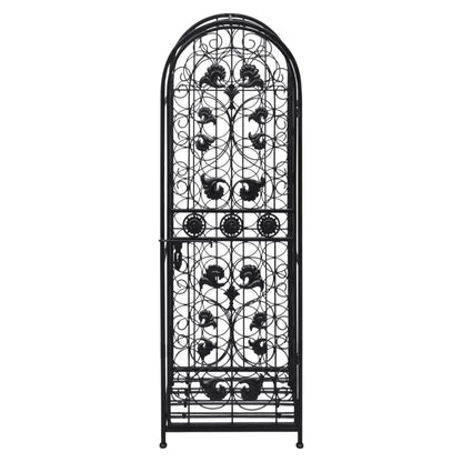 Flaschenregal für 45 Flaschen Metall