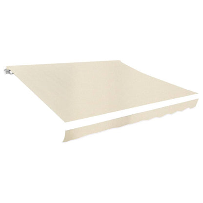 Markisenbespannung Canvas Creme 3 x 2,5 m (ohne Rahmen)