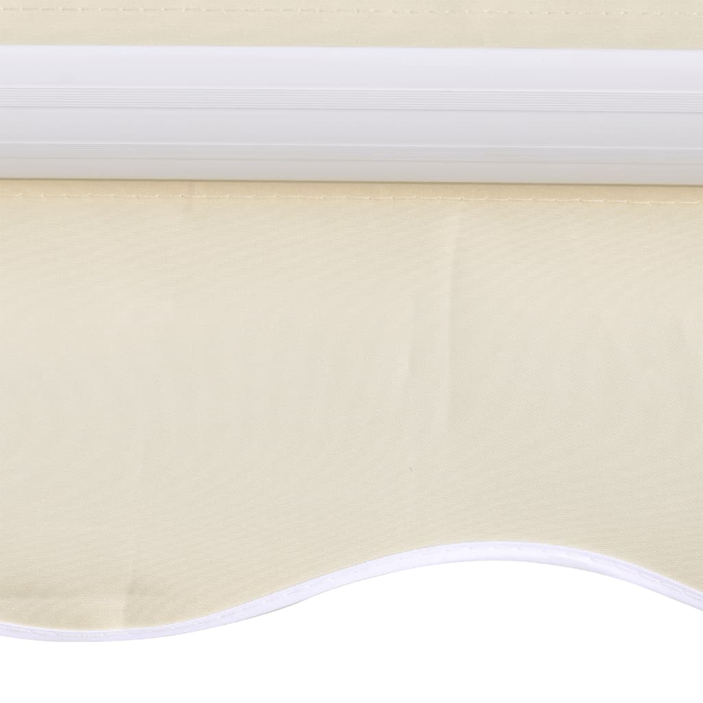 Markisenbespannung Canvas Creme 3 x 2,5 m (ohne Rahmen)