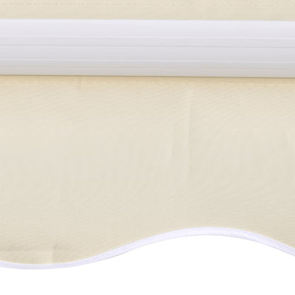 Markisenbespannung Canvas Creme 3 x 2,5 m (ohne Rahmen)