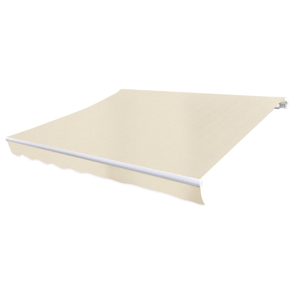 Markisenbespannung Canvas Creme 6x3 m (ohne Rahmen)