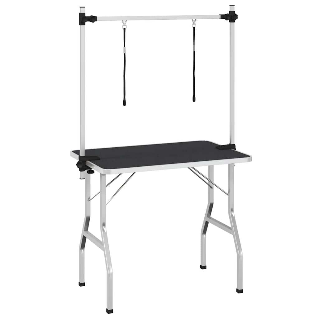 Trimmtisch Schertisch mit 2 Schlingen für Hunde Katzen Klappbar