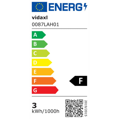 LED-Wandleuchte Edelstahl Zylinderform Schwarz mit Sensor