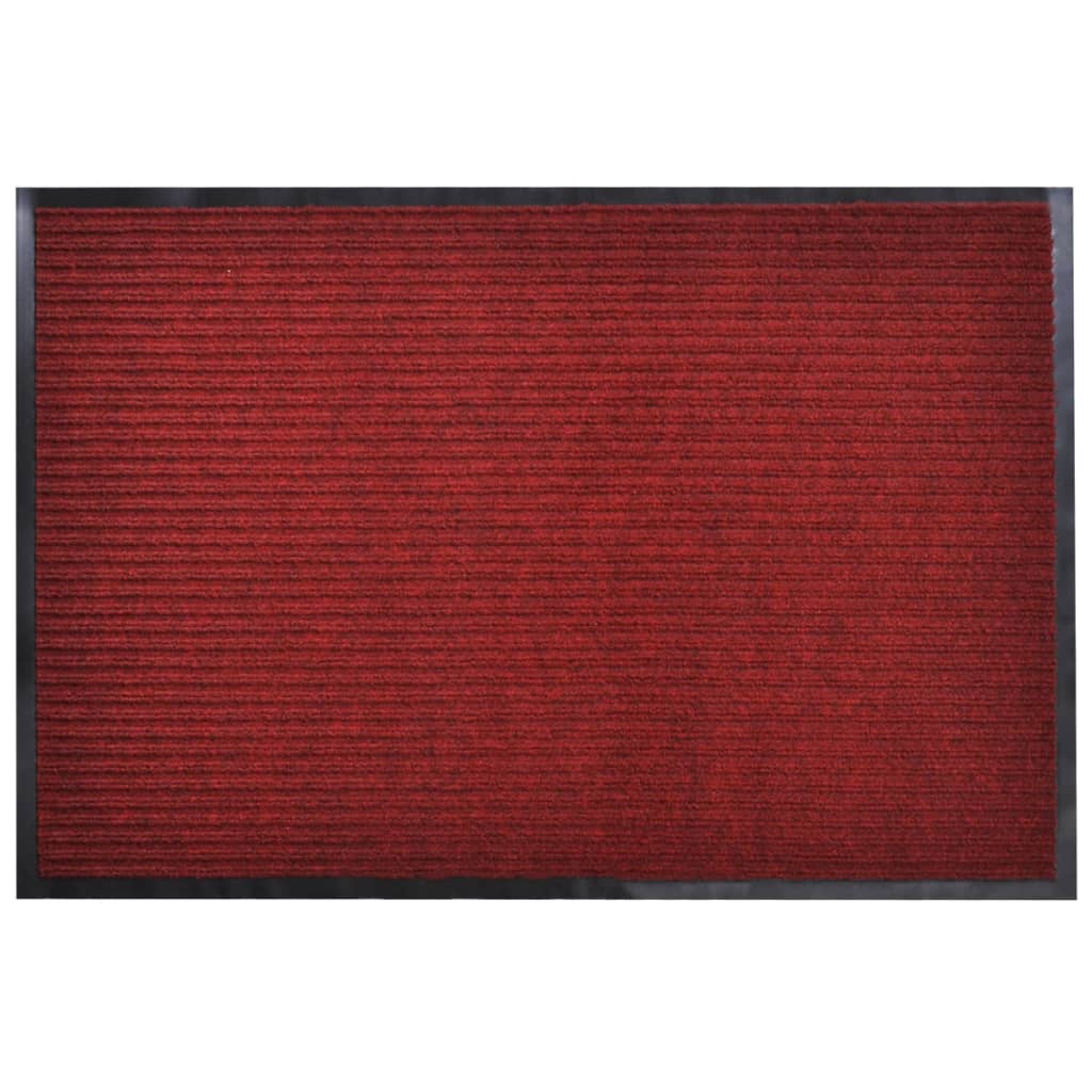 Rote PVC Türmatte 90 x  120 cm