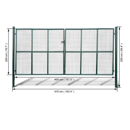 Gittertor 415 x 250 cm / 400 x 200 cm