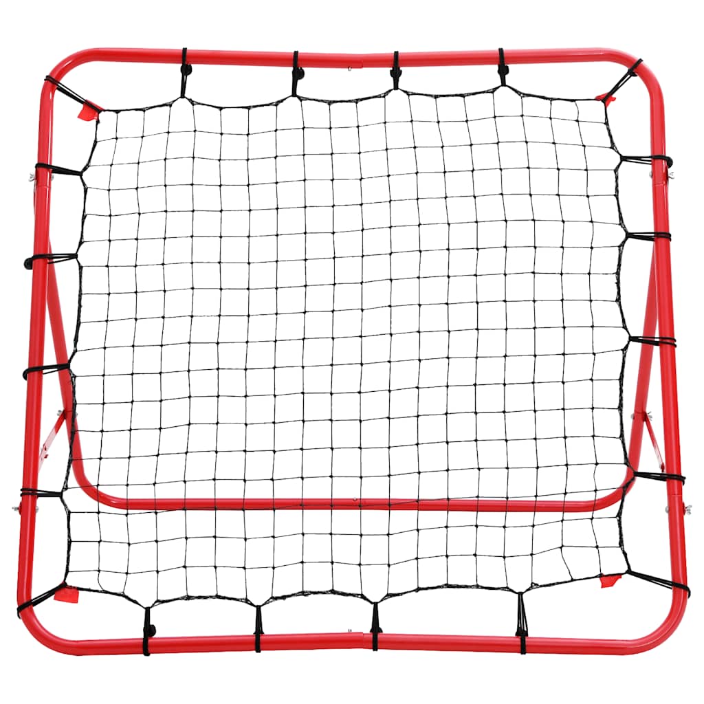 Verstellbarer Fußball Kickback Rebounder 100x100 cm