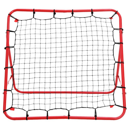 Verstellbarer Fußball Kickback Rebounder 100x100 cm