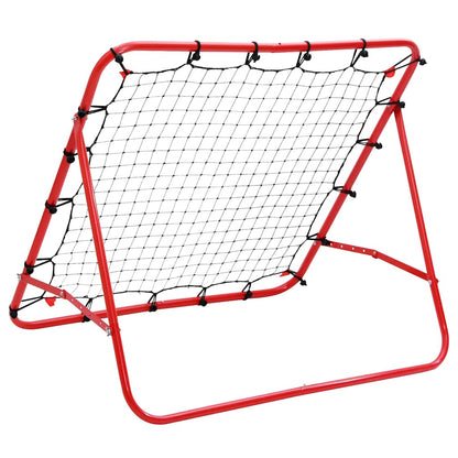 Verstellbarer Fußball Kickback Rebounder 100x100 cm