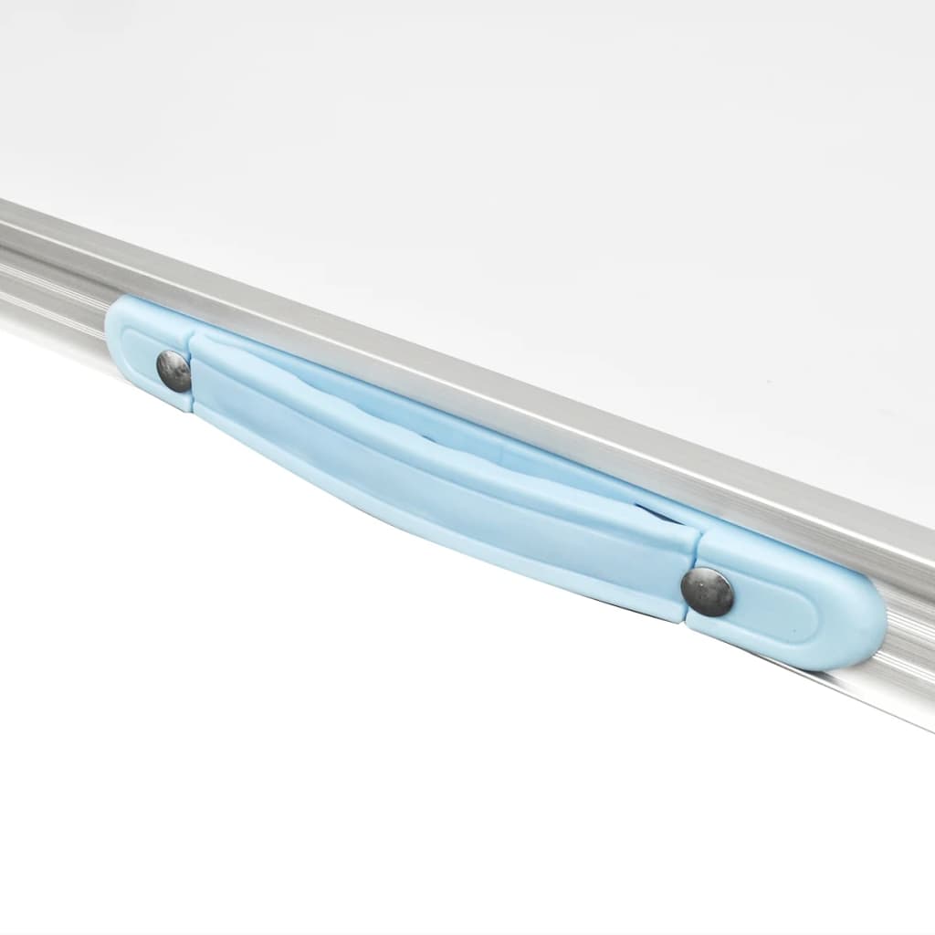 Tavolo da campeggio pieghevole con struttura in metallo, 80 x 60 cm