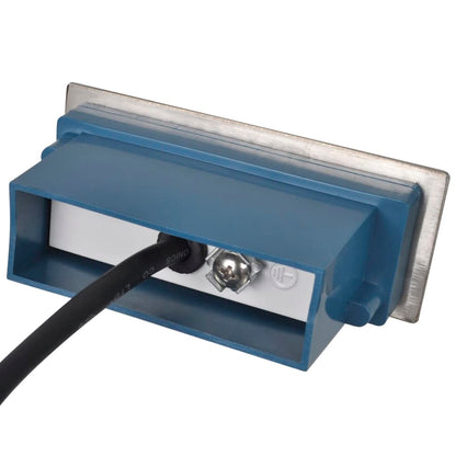 LED-Wandeinbauleuchten für Treppen 2 Stk. 44x111x56 mm