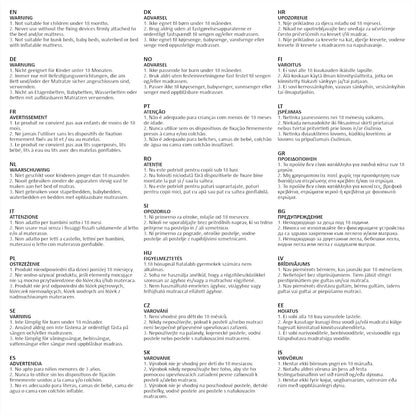 Kleinkind Sicherheit Bettgitter 102x42 cm Blau