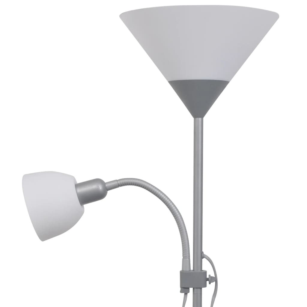 Stehlampe Grau