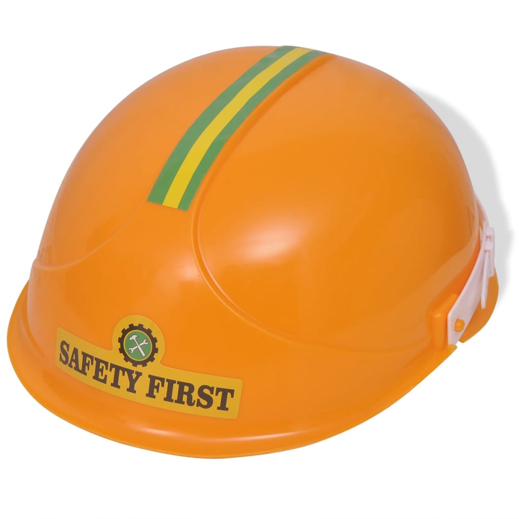 100089 vidaXL Escavatore a bordo in plastica giallo