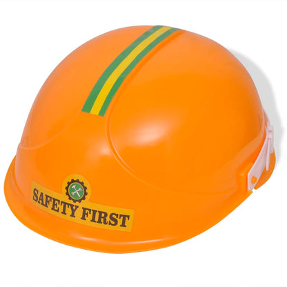 100089 vidaXL Escavatore a bordo in plastica giallo