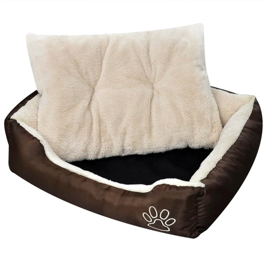 Hundebett Braun und Beige XXL