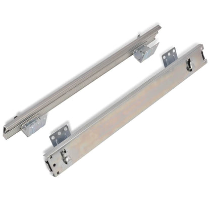 Cestello estraibile per cassetto incorporato 2 pz. Argento 500 mm