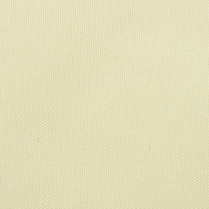 Balkonsichtschutz Oxfordgewebe 75x400 cm Creme