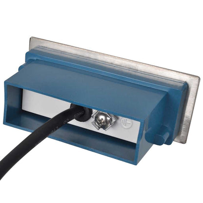 LED-Wandeinbauleuchten für Treppen 12 Stk. 44x111x56 mm