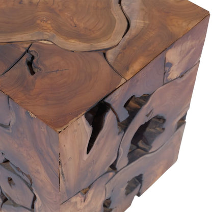 Hocker Massivholz Teak