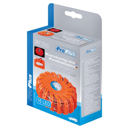 ProPlus Warnblinkleuchte 16 LEDs Orange 540322