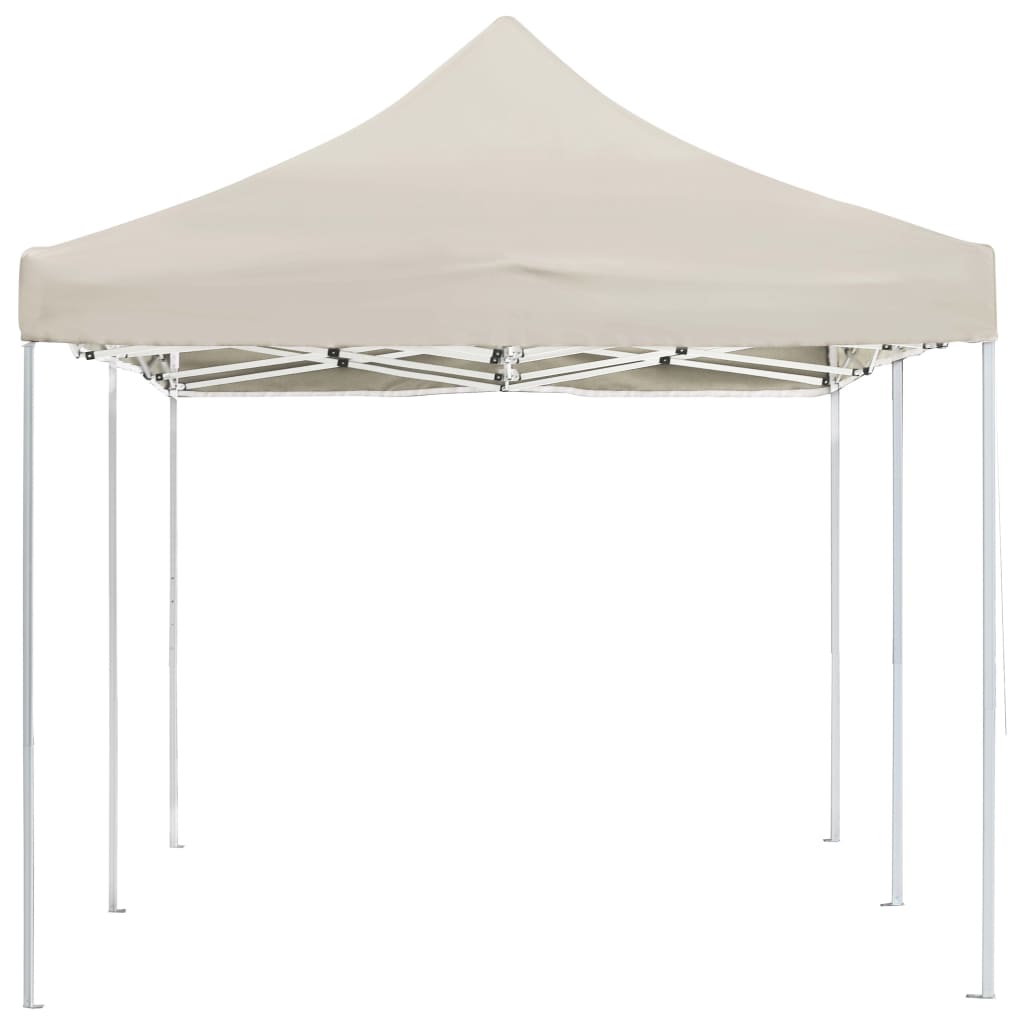 Profi-Partyzelt Faltbar Aluminium 6x3 m Creme