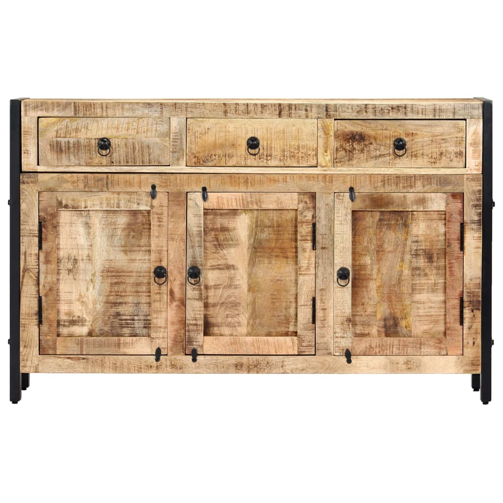 Sideboard 120x35x76 cm Massivholz Mango