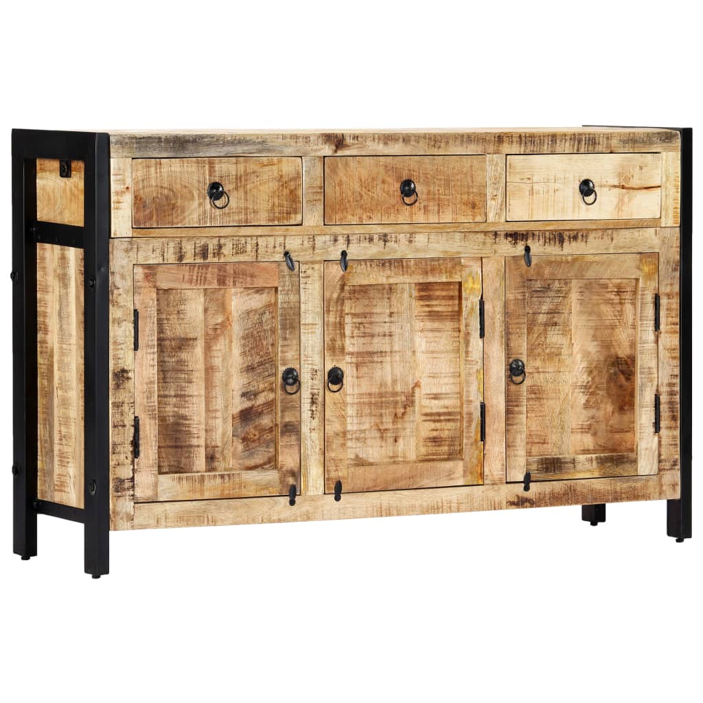 Sideboard 120x35x76 cm Massivholz Mango