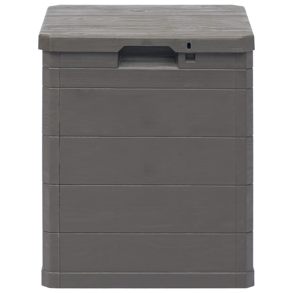 Garten-Aufbewahrungsbox 90 L Braun